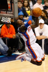 Mate de Nate Robinson. (Photo by Ronald Martinez/Getty Images)