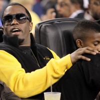 Sean "P. Diddy" Combs, espectador del ASG. (Photo by Ronald Martinez/Getty Images)